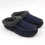 Men's Faux Fur Slippers Fleece Lined Suede Leather Pull On Round Toe Casual Cotton Slippers