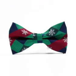 Men\'s Christmas Jacquard Fashionable Casual Bow Tie