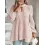 Women's Elegant Lantern Sleeve Top Shirt Blouses