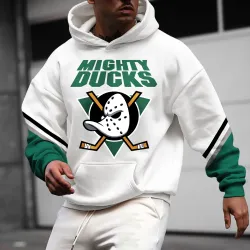 Men\'s Mighty Ducks Casual Hoodie