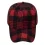 Unisex Retro Plaid Wool Peaked Baseball Cap