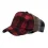 Unisex Retro Plaid Wool Peaked Baseball Cap