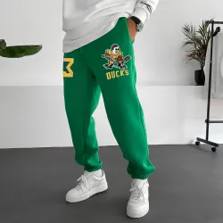 Men\'s Mighty Ducks Casual Track Pants