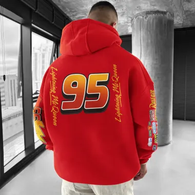 Oversize SUDADERA DEL RAYO MCQUEEN Hoodie