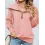 Women's Zippered Large Lapel Shawl Pullover Sweatshirt