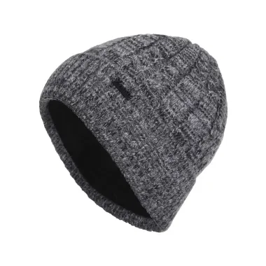 Men's Outdoor Twist Knitted Plus Fleece Hat