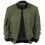 Men's Suede Bomber Jacket Outdoor Zip Pocket Tactical Jacket