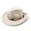 Men Women's Retro Yellowstone Suede Warped Western Cowboy Hat Rolled Brim Ethnic Style Felt Hat