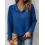 Women's Textured Stand Collar Casual Pocket Sweatshirt