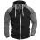 Men's Outdoor Sports Color-blocked Zipper Hooded Sweatshirt Cardigan Jacket