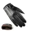 Men's Winter Warm Velvet Touch Screen Leather Gloves