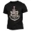 Men's Fun Parker Nautical Anchor Print Everyday Casual Short Sleeve T-Shirt