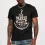 Men's Fun Parker Nautical Anchor Print Everyday Casual Short Sleeve T-Shirt