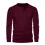 Men's Check Jacquard Henley Long Sleeve T-Shirt