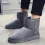 Unisex Outdoor Winter Warm Cotton Shoes Snow Boots