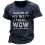 Men's Looking At My Wife I Think Wow She's A Lucky Woman Print Outdoor Daily Casual Short Sleeve T-Shirt