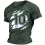 Men's T-shirt Football No. 10 Fans Printed Short Sleeve Daily Casual