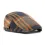 British Retro Plaid Beret Casual Forward Cap Peaked Cap