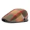 British Retro Plaid Beret Casual Forward Cap Peaked Cap