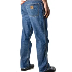 Men\'s Yellowstone Logo Casual Daily Straight Jeans