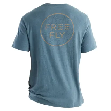 Men's Freefly Sea Fishing T-shirt Casual Vacation Short-sleeved Tee