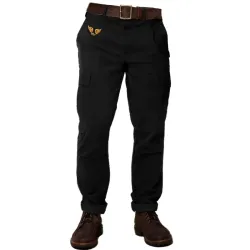 Men\'s Retro Multi-Pocket Cargo Pants Outdoor Casual Tactical Pants