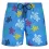 Men Swim Shorts Ronde Des Tortues Multicolore