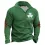 Men's Sweatshirt St. Patrick's Day Shamrock Quarter Zip Stand Collar Vintage Long Sleeve Daily Tops