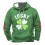 Men's Hoodie Lucky St. Patrick's Day Vintage Pocket Long Sleeve Daily Tops