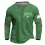 Men's T-Shirt Henley Irish St. Patrick's Day Lucky You Long Sleeve Vintage Color Block Daily Tops