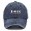 Boss Washed Cotton Sun Hat Vintage Outdoor Casual Cap