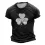 Men's St. Patrick's Day Shamrock Print Outdoor Daily Casual Short Sleeve Crew Neck T-Shirt