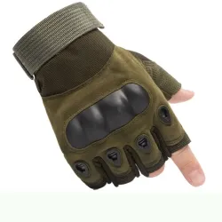 Tactical Gloves Men\'s Half-finger Gloves Outdoor Riding Motorcycle Military Fan Fighting Fitness Protective