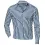 Men's Business Casual Blue Stripe Shirt