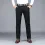 Men's Business Casual Straight-leg Middle-aged Iron-free Trousers