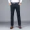 Men's Business Casual Straight-leg Middle-aged Iron-free Trousers