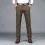 Men's Business Casual Straight-leg Middle-aged Iron-free Trousers