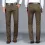 Men's Business Casual Straight-leg Middle-aged Iron-free Trousers