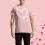 Valentine's Day Heart Print Men's Classic T-Shirt