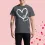 Valentine's Day Heart Print Men's Classic T-Shirt