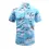 Summer Retro Printed Shirt Men's Short-sleeved Cuban Collar Shirt Hawaiian Style Pattern