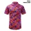 Summer Retro Printed Shirt Men's Short-sleeved Cuban Collar Shirt Hawaiian Style Pattern