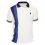 Men's Summer Vertical Stripe Contrast Color Polo Shirt