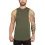 Men's Pure Cotton Loose Elastic Vest European And American Long Fitness Sports Bottoming Shirt