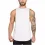 Men's Pure Cotton Loose Elastic Vest European And American Long Fitness Sports Bottoming Shirt