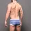 Men Stripe Swim Trunk