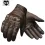 Vrote Motorcycle Riding Gloves Genuine Leather Harley Retro Motorcycle Gloves Full Finger Protection Anti-fall Warm Glov