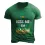 Men's Kiss Me I'm Irish St Patrick's Day Shamrock Daily Casual Short Sleeve Crew Neck T-Shirt