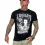 Mexican Chicano Skull Tattoo Graphic T-shirt