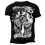 Mexican Chicano Skull Tattoo Graphic T-shirt